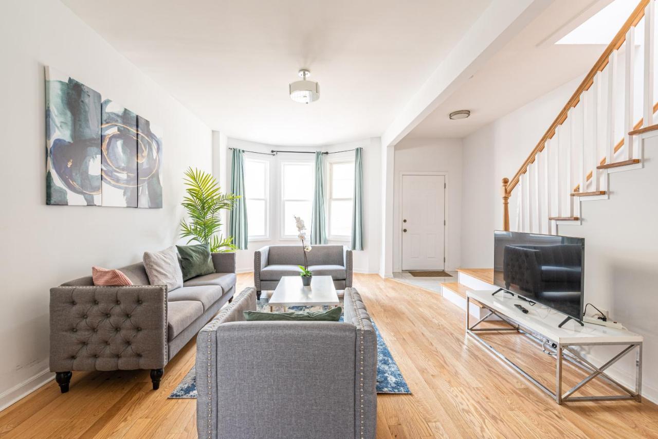 Tranquil Town House With Parking And Laundry - Just 25 Minutes To Time Square! Villa Jersey City Ngoại thất bức ảnh