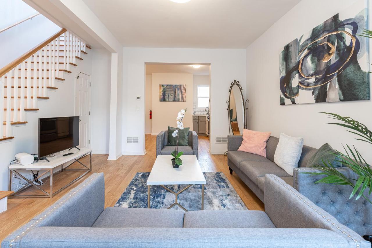 Tranquil Town House With Parking And Laundry - Just 25 Minutes To Time Square! Villa Jersey City Ngoại thất bức ảnh